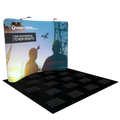 10ft Curved Tension Fabric Display
