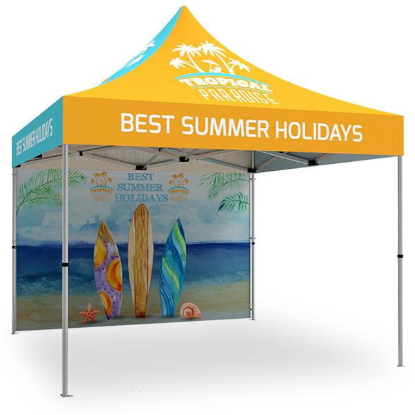 10ft Pop Up Tent with Backwall