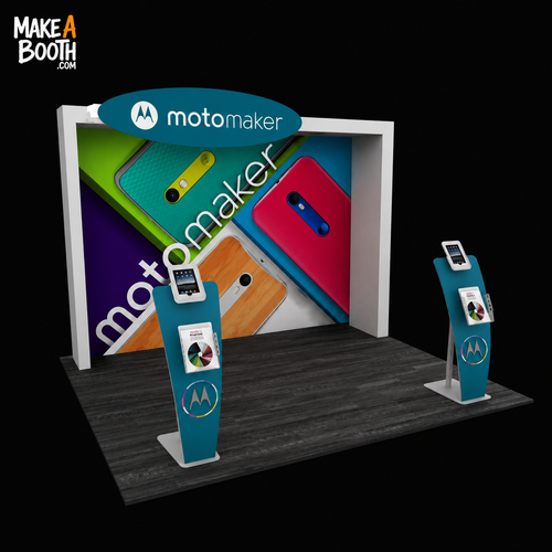 10x10 Eco-Modular Backlit Exhibit Kit