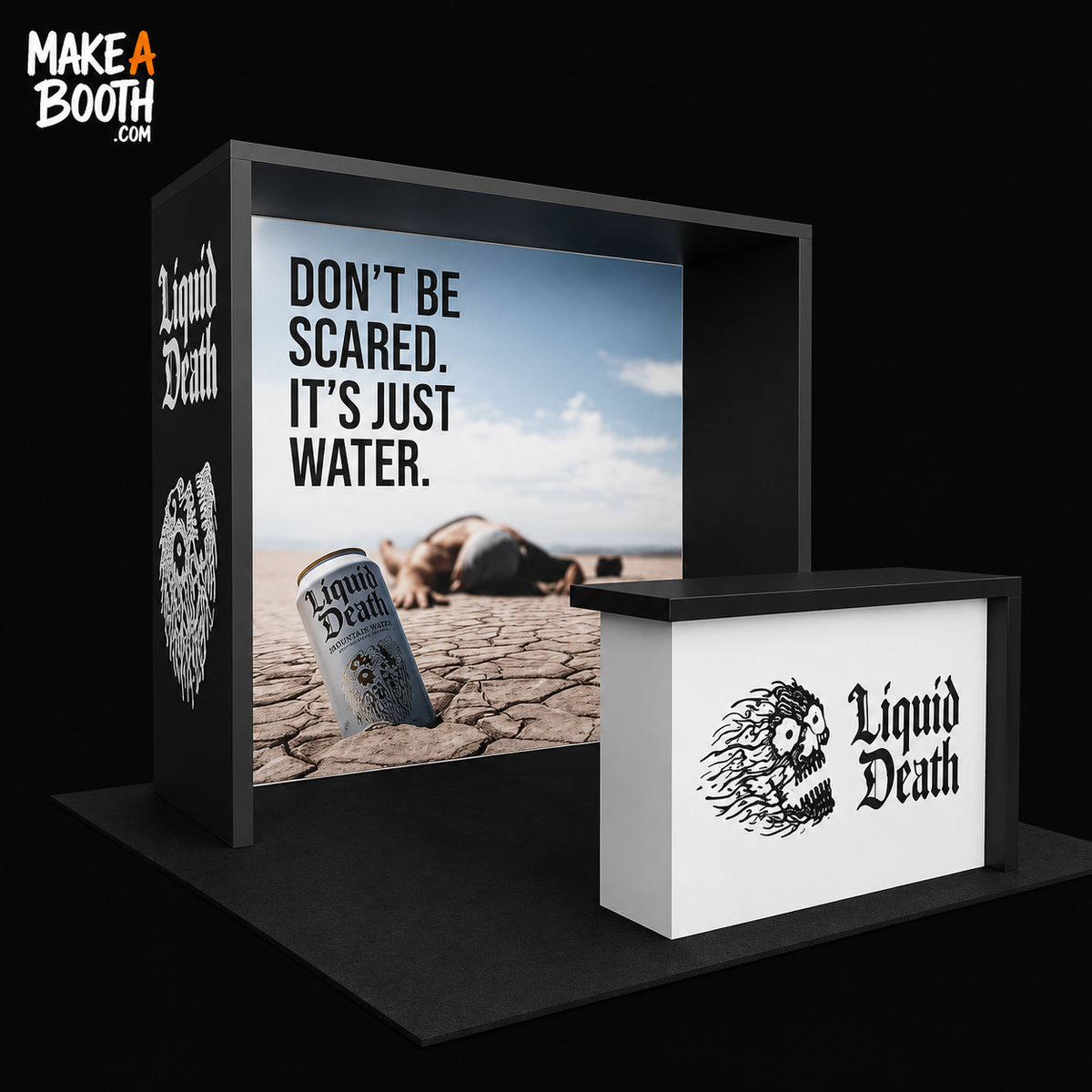 10x10 Eco-Modular Backlit Exhibit Kit