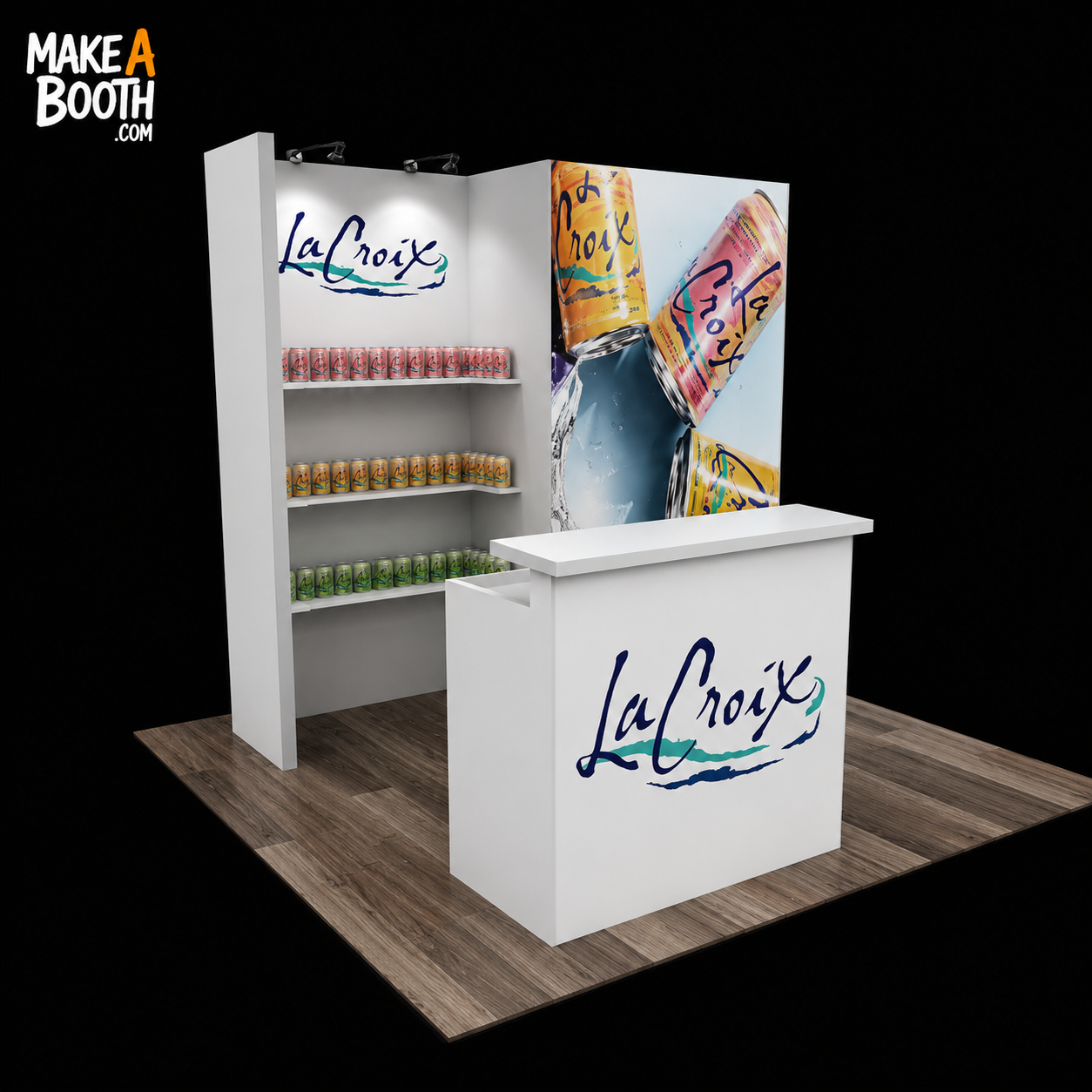 10x10 Eco-Modular Backlit Exhibit Kit