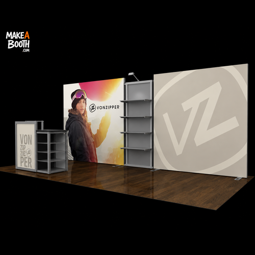 10x20 Eco-Modular Backlit Exhibit Kit