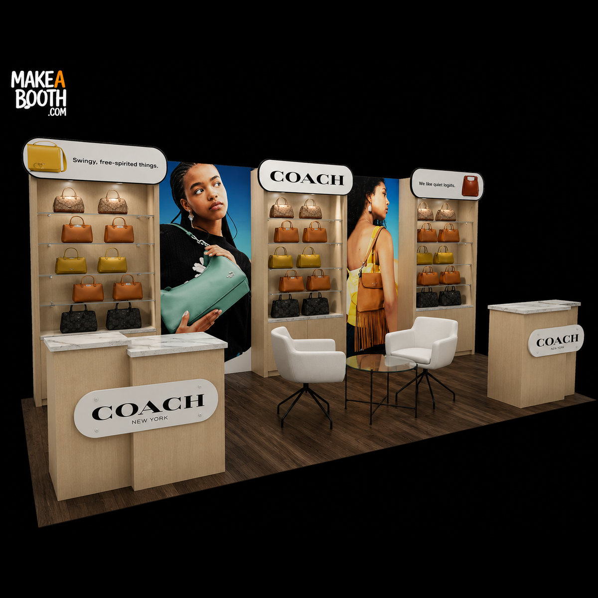 10x20 Eco-Modular Backlit Exhibit Kit