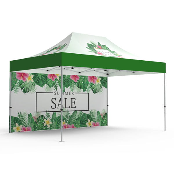 15ft Pop Up Tent with Backwall