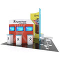 20 x 20 Modular Island Exhibit Kit 02