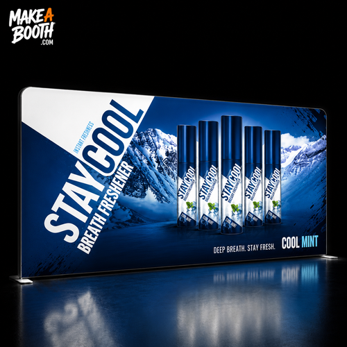 Backlit Tension Fabric Display
