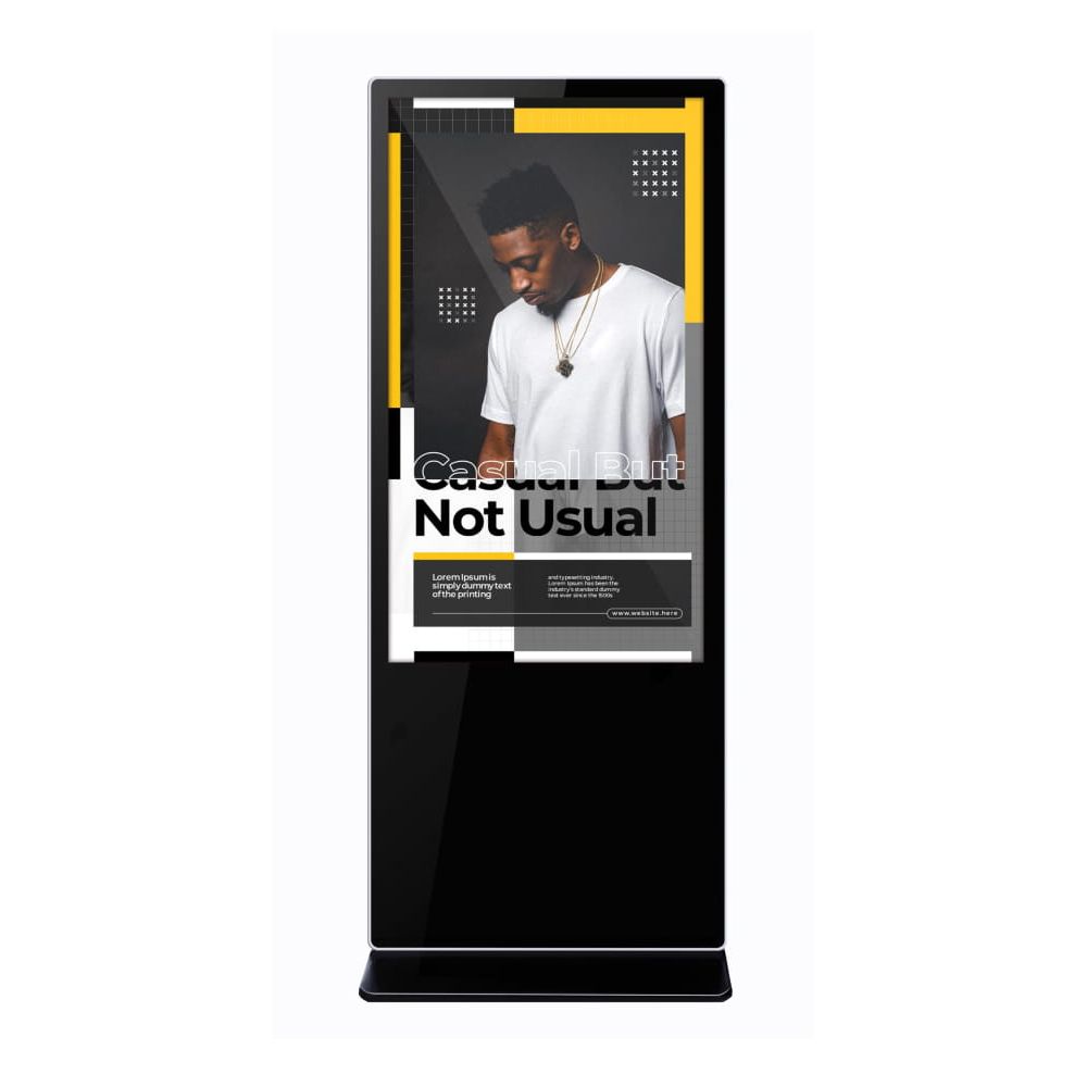 50 inch 4K Digital Signage Interactive Touchscreen Display Kiosk
