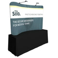 8ft Curved Tabletop Tension Fabric Display