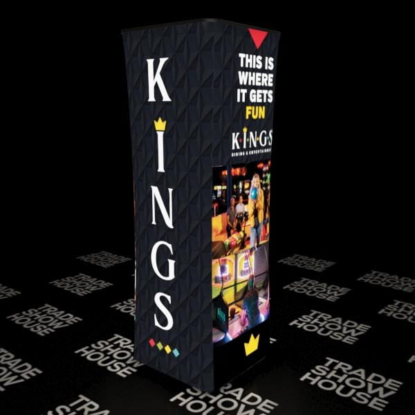8ft Square Backlit Inflatable Tower