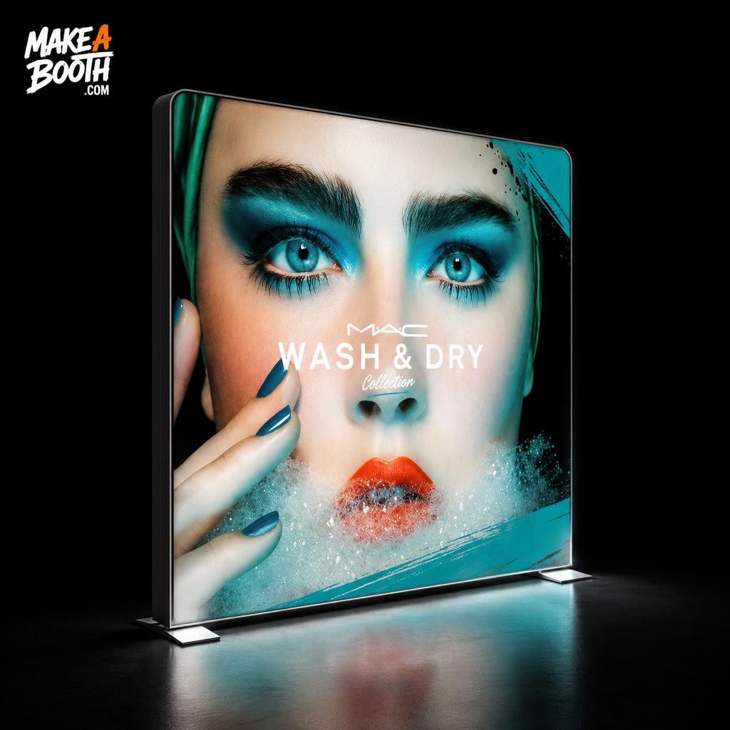 Backlit Tension Fabric Display