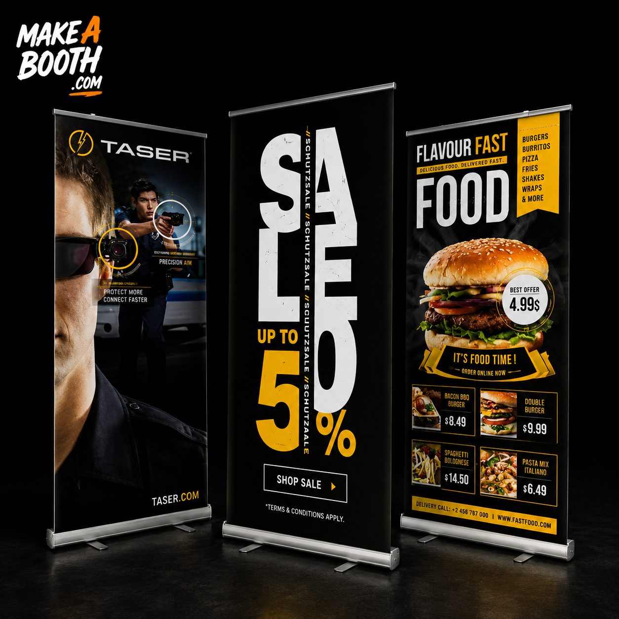 Premium Retractable Banner Stand | Roll-up Display