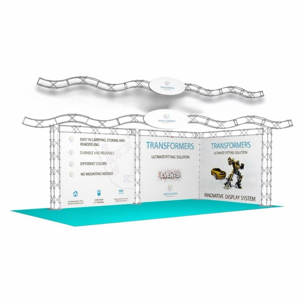 Transformers™ Truss China Gate - Customizable Hybrid Exhibit System | Optimized for Any Space