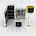 Transformers™ Elegant Booth With Tower - Customizable Hybrid Exhibit System | Optimized for Any Space