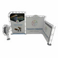 Transformers™ Elegant Booth With Ring - Customizable Hybrid Exhibit System | Optimized for Any Space