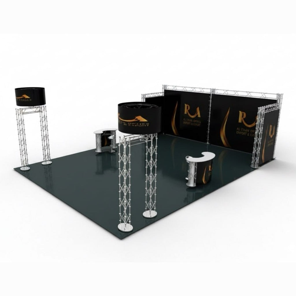 Transformers™ Free Space Booth - Customizable Hybrid Exhibit System | Optimized for Any Space