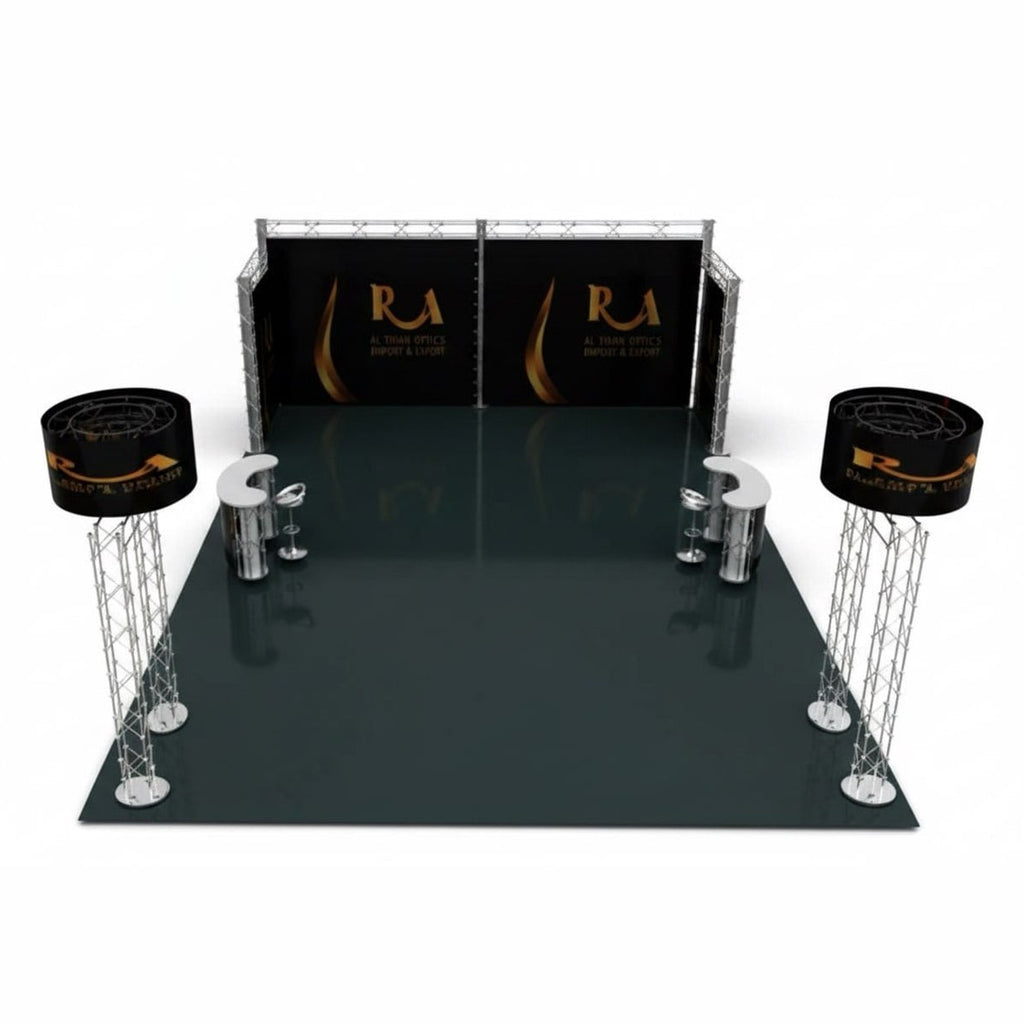 Transformers™ Free Space Booth - Customizable Hybrid Exhibit System | Optimized for Any Space