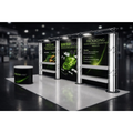 Transformers™ Free Space Booth - Customizable Hybrid Exhibit System | Optimized for Any Space