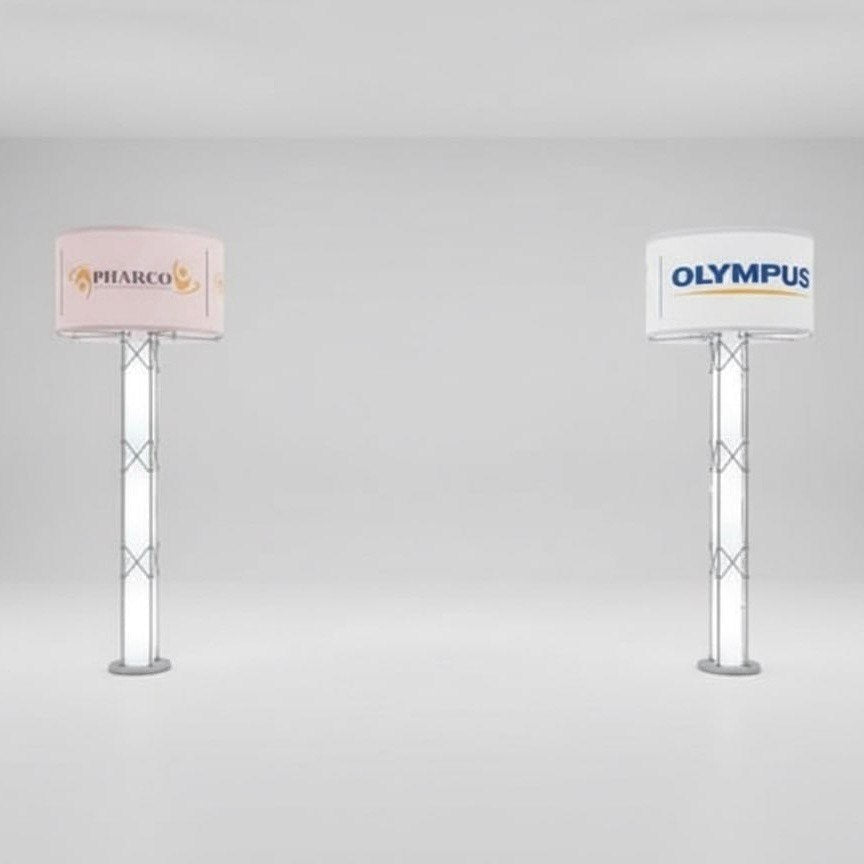 Transformers™ Truss Tower - Customizable Hybrid Exhibit System | Optimized for Any Space