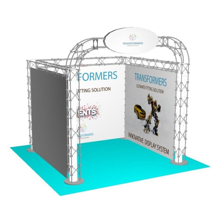 Transformers™ U shape Booth - Customizable Hybrid Exhibit System | Optimized for Any Space