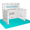 Transformers™ U Shape economic Booth - Customizable Hybrid Exhibit System | Optimized for Any Space