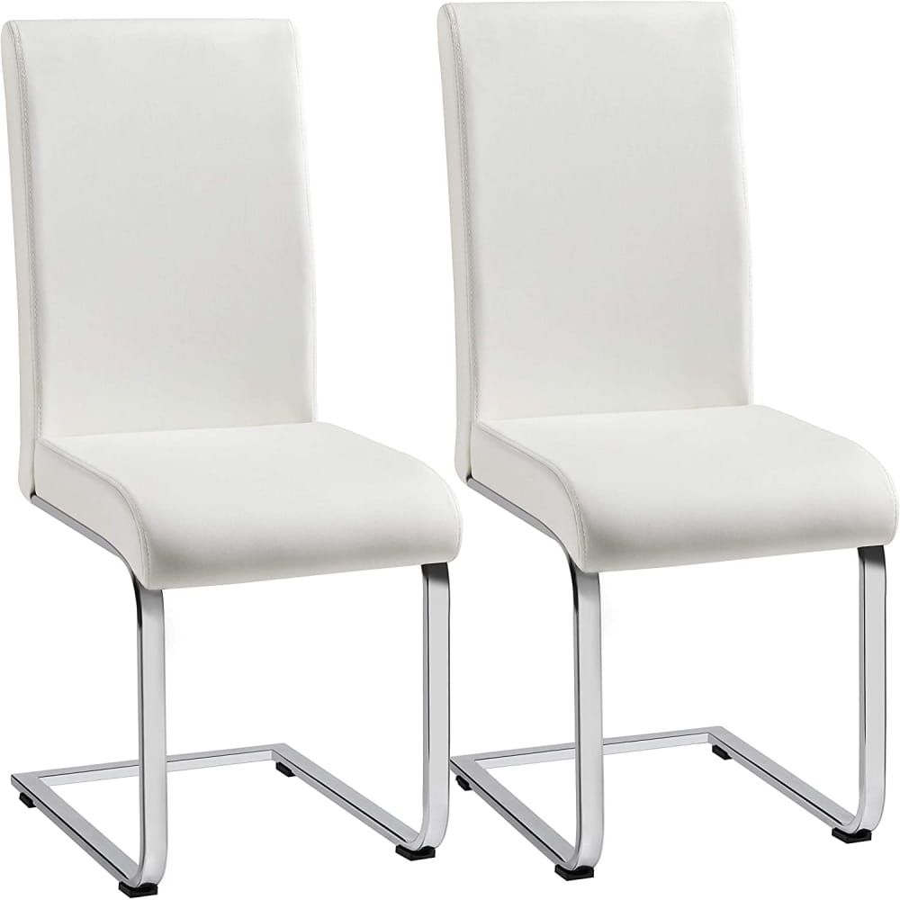 Modern Leather High Back Armless Conference Meeting Chairs