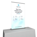 Premium 36 Inch Table Top Retractable Banner Stand