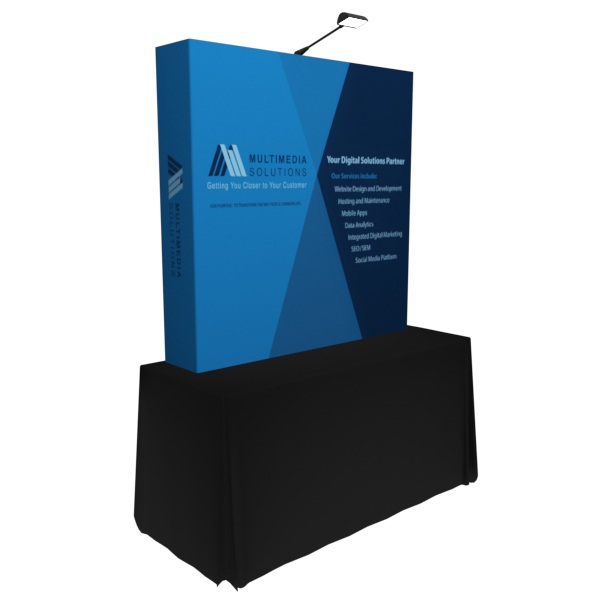 Tabletop Pop Up Fabric Display Replacement Graphics