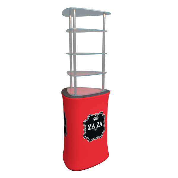 Triangle Shelving Display Stand